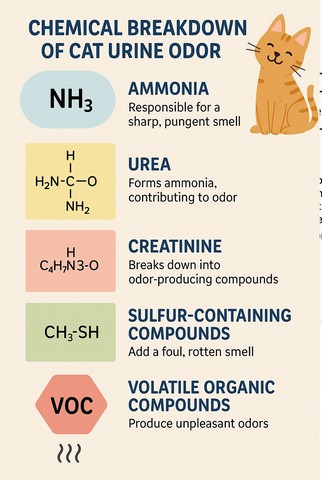 why cat urine smells so bad 
