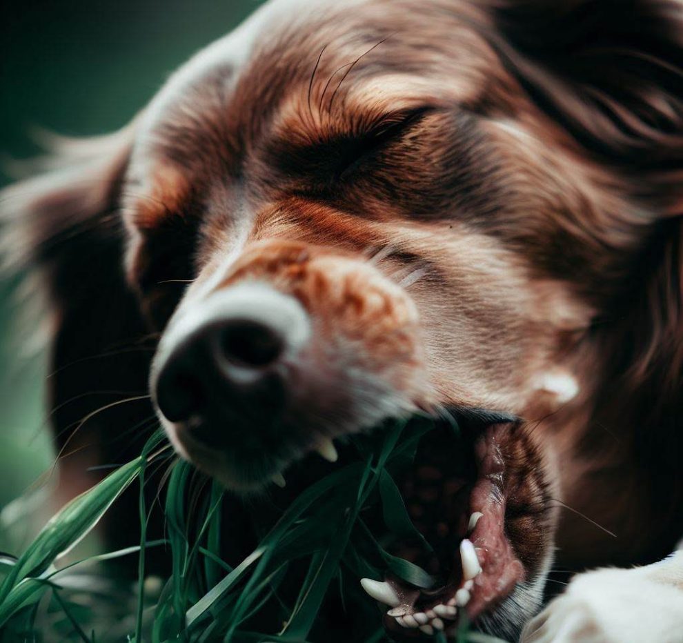 Image showcasing 6 Common Reasons to Why is My Dog Eating Grass All of a Sudden - Dreamy ...