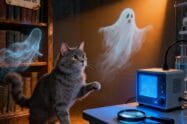 can cats see ghosts