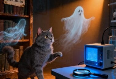 can cats see ghosts