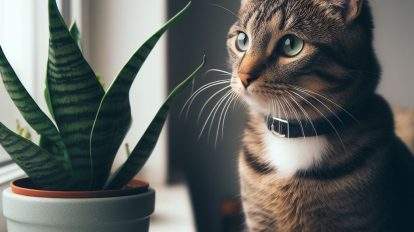 are snake plants toxic to cats