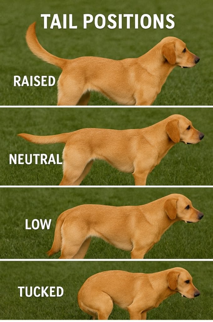 dog tail positions