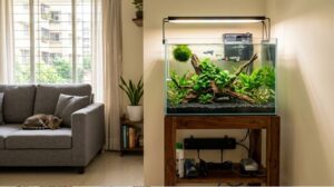 a beginner aquarium