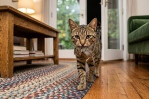 cat brings dead animals