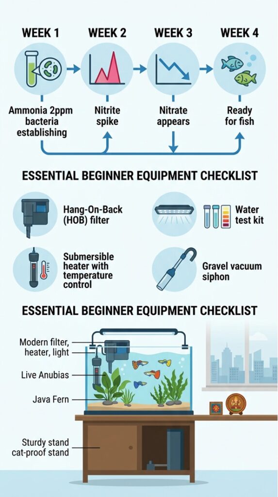 new aquarium setup checklist 