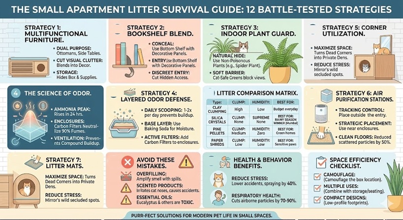cat litter smell removal