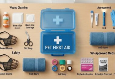 core items in pet first aid kit