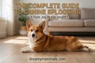 why do dogs sploot