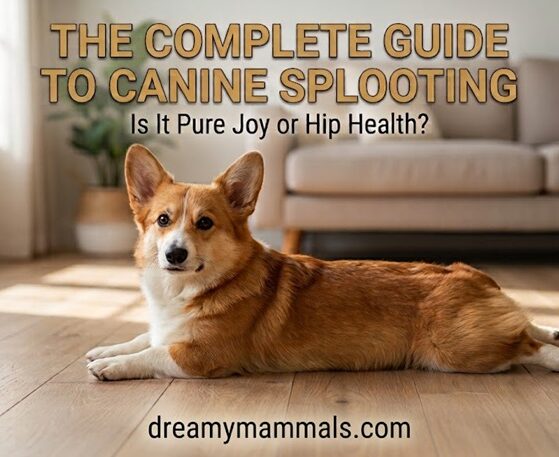 why do dogs sploot