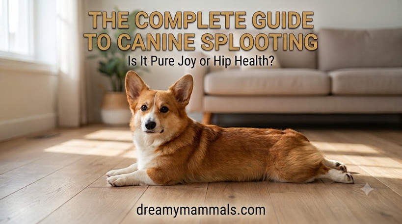 why do dogs sploot