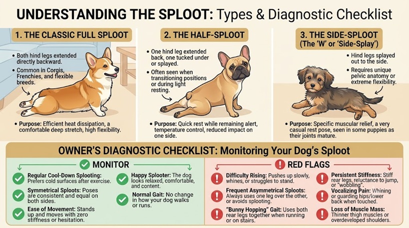 types of sploots